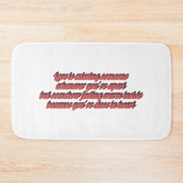 Item preview, Long Distance Relationship LDR Quotes designed and sold by artworkbyrihen.