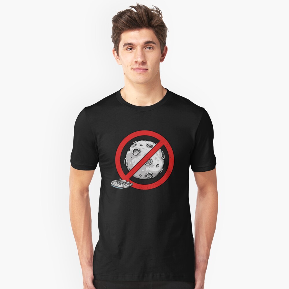 That's no moon Slim Fit T-Shirt
