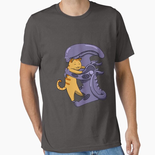 Alien Hugs Cat Essential T-Shirt