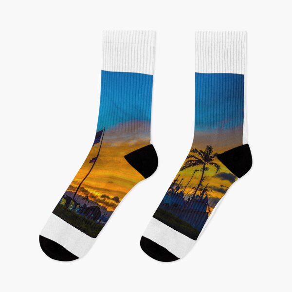 Item preview, Sunset in Pearl Harbor designed and sold by Deadlights.