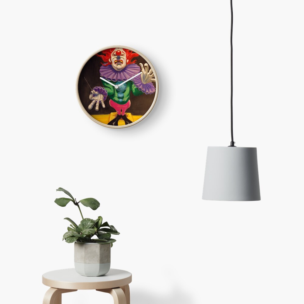 Item preview, Clock designed and sold by RetinalKandy.