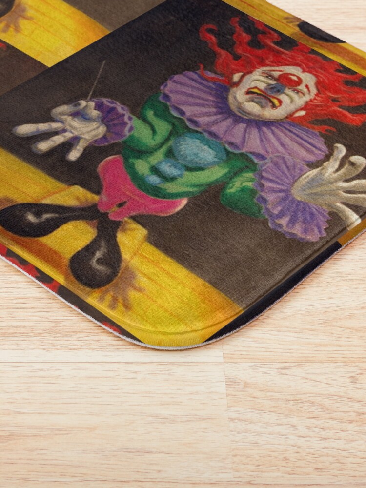 Alternate view of MAESTRO the clown Bath Mat