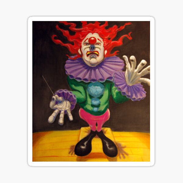 Item preview, MAESTRO the clown designed and sold by RetinalKandy.