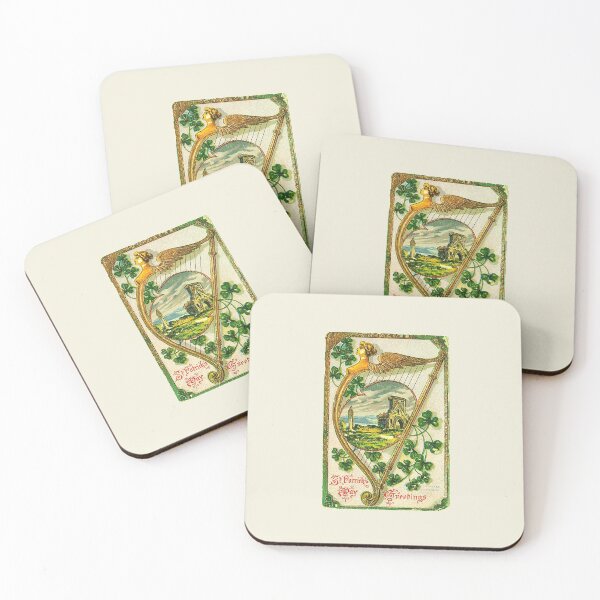 Item preview, Worn Antique St. Patrick's Day Card designed and sold by FuzzyHoney.