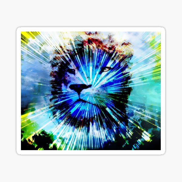 Aperçu de l'œuvre Lion Spirituel. créée et vendue par Vinidal.