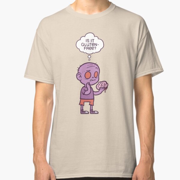 Gluten-free Zombie Classic T-Shirt
