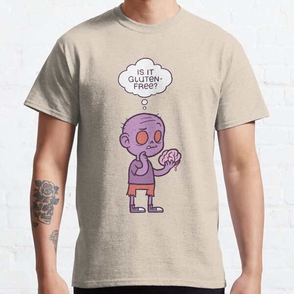 Gluten-free Zombie Classic T-Shirt