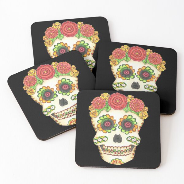 Item preview, Zentangle Sugarskull designed and sold by Line2Rhyme.