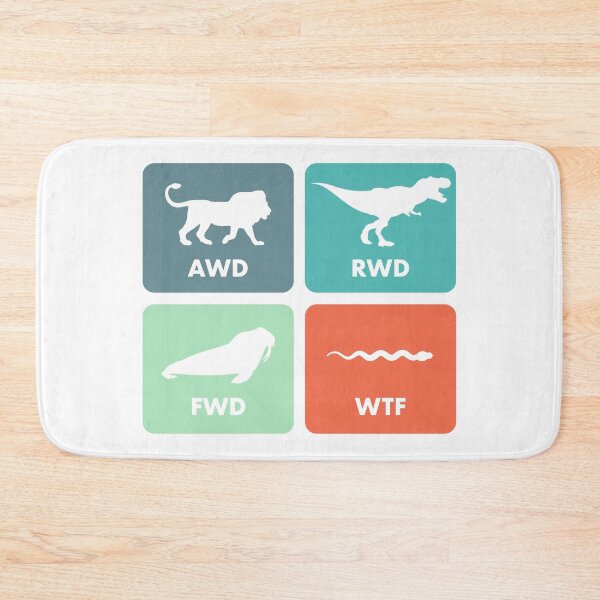 Item preview, Animal Drivetrain — AWD, RWD, FWD designed and sold by ApexFibers.