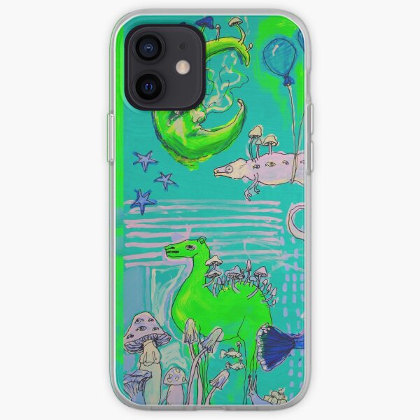 Mushroom Moon, Camel and Shroomeleon iPhone Soft Case