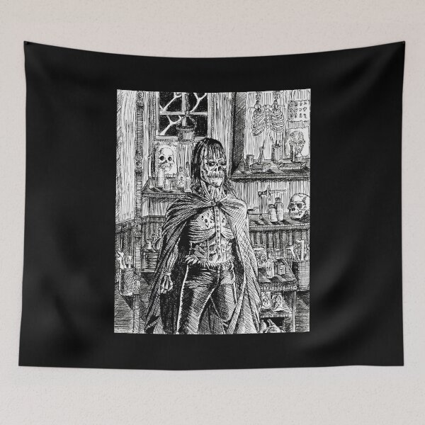 Item preview, Frankenstein's Monster Ink Drawing designed and sold by Fiendtown.