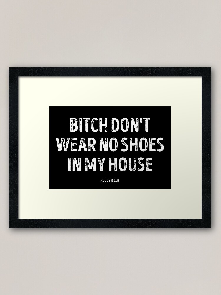 No Shoes in the Trap House Mat-pink Doormat Trap House No Shoes