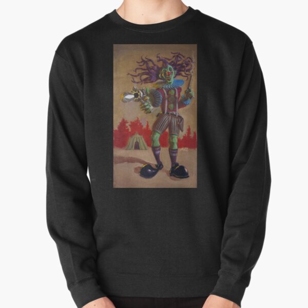 Rodney the Gunslinging Hermit Clown Pullover Sweatshirt