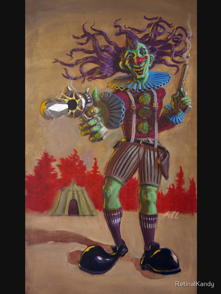 Rodney the Gunslinging Hermit Clown by RetinalKandy