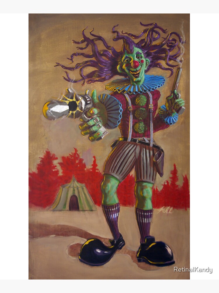 Rodney the Gunslinging Hermit Clown by RetinalKandy