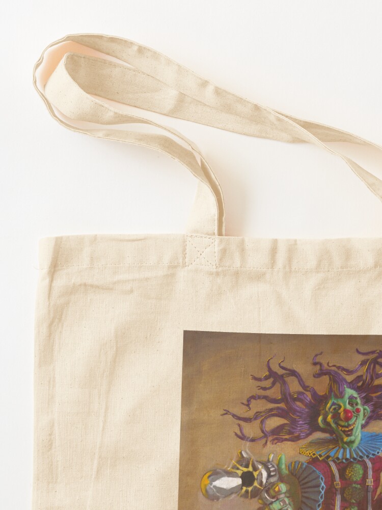 Alternate view of Rodney the Gunslinging Hermit Clown Tote Bag