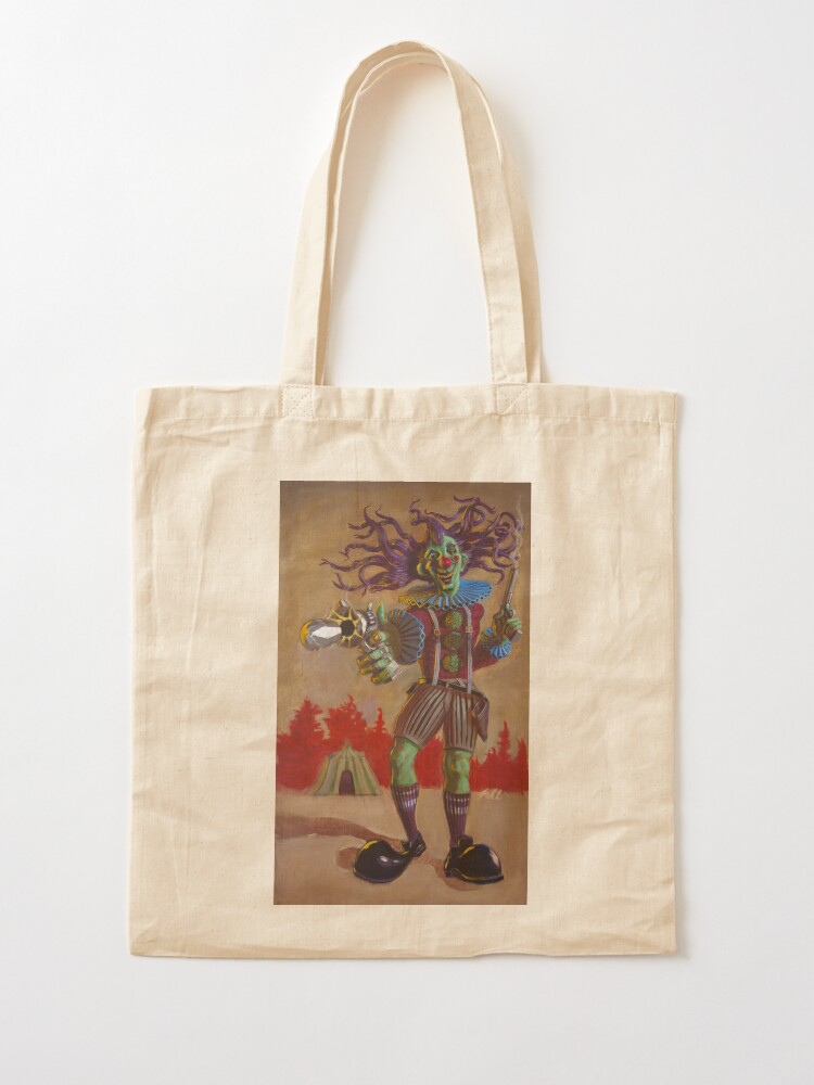 Alternate view of Rodney the Gunslinging Hermit Clown Tote Bag
