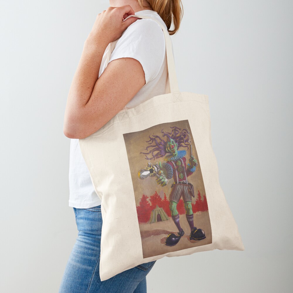 Rodney the Gunslinging Hermit Clown Tote Bag