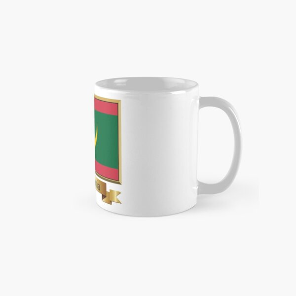 Mauritania Flag Stickers, Gifts and Products - Named Classic Mug