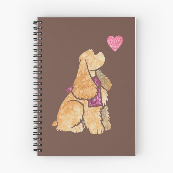 Item preview, Watercolour American Cocker Spaniel dog (buff) designed and sold by animalartbyjess.