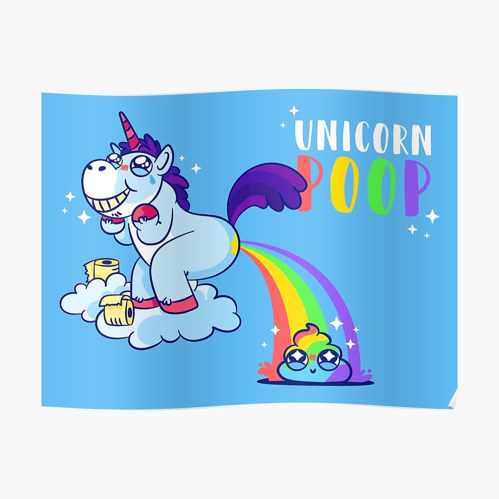 unicornio hace caca