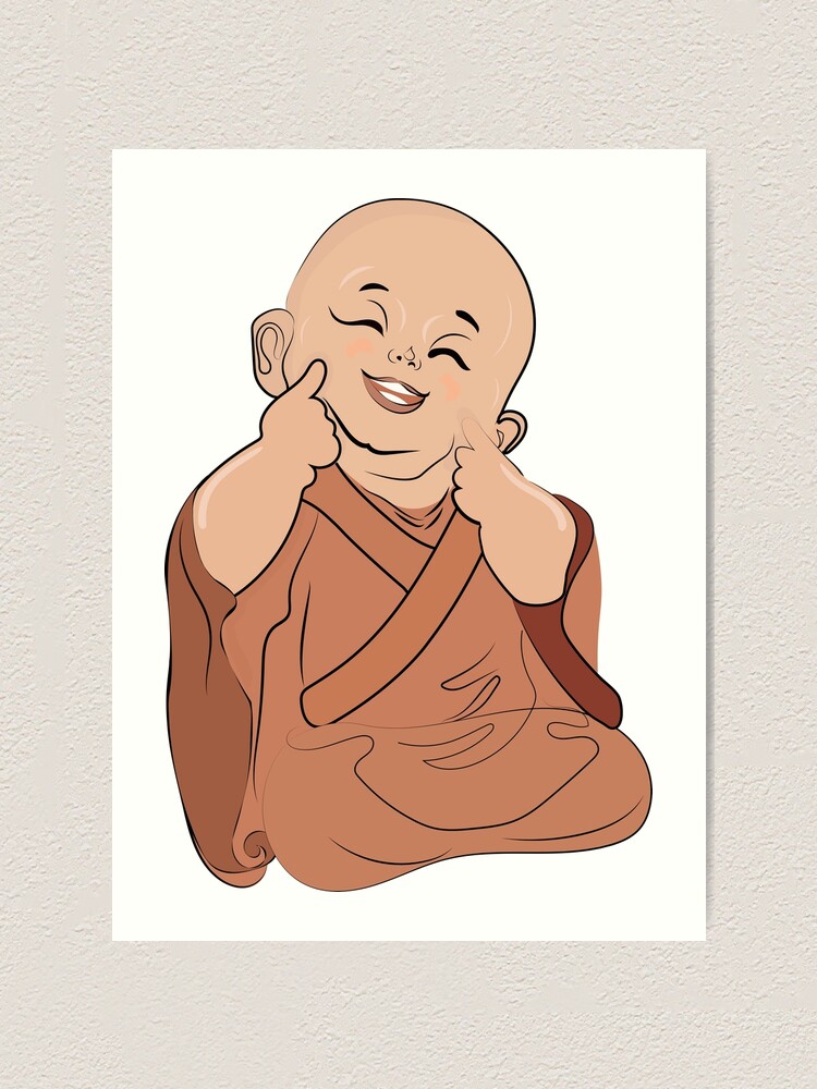 MY DRAWING #8 - LAUGHING BUDDHA — Steemit
