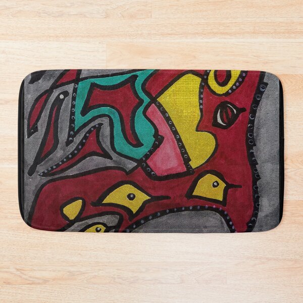 Item preview, Abstract with Birds designed and sold by Sarah Curtiss.