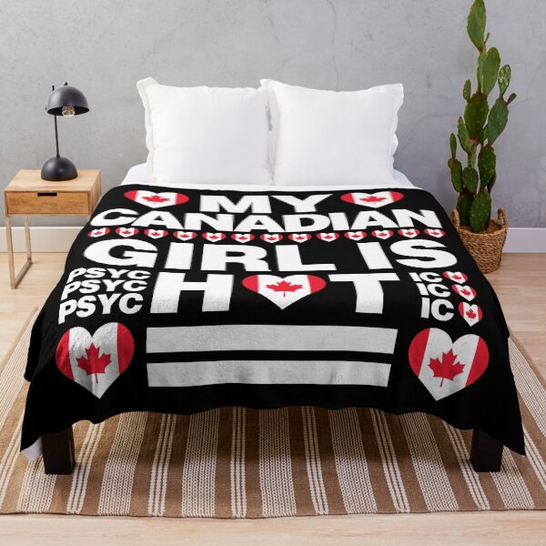 Item preview, My Canadian Girl is Hot - psychotic funny designed and sold by elhefe.