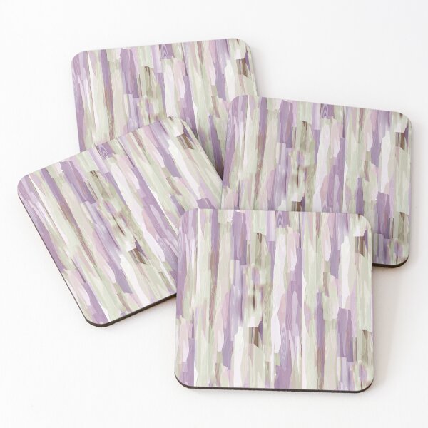 Item preview,  Colorful Brush Texture Abstract Stripes  designed and sold by hutofdesigns.