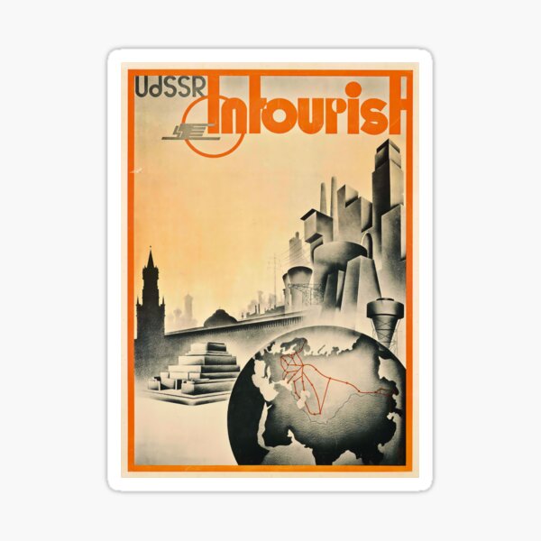 Artikel-Vorschau von Udssr vintage travel poster, designt und verkauft von stickart-marek.