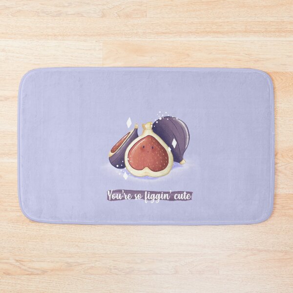 Item preview, You're so figgin' cute fig pun card designed and sold by AliciaBarten.