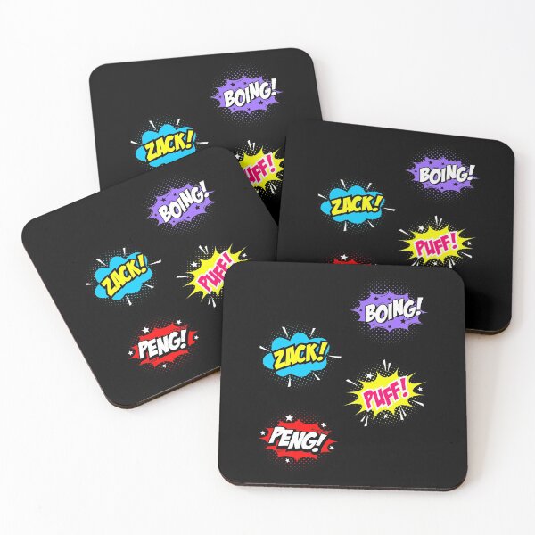 Item preview, POPART COMIC BUBBLE, BOING, ZACK, PUFF, PENG! BY SUBGIRL designed and sold by SUBGIRL.