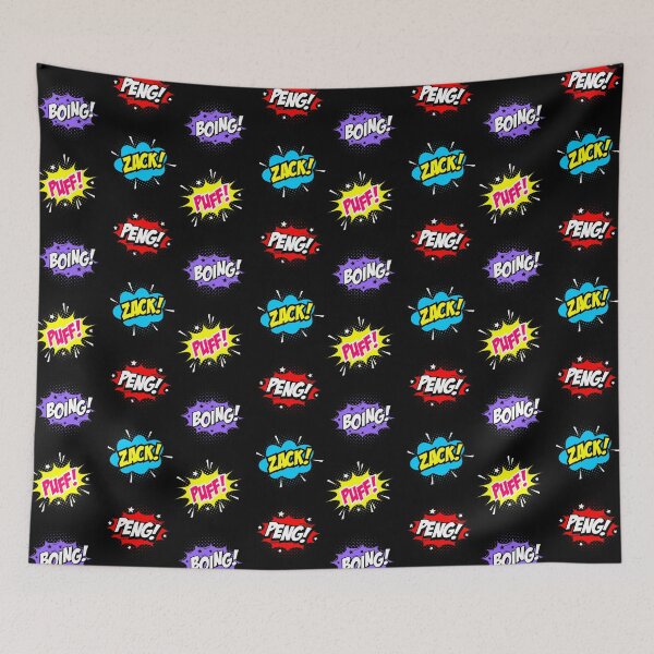 Item preview, POPART COMIC BUBBLE, BOING, ZACK, PUFF, PENG! BY SUBGIRL designed and sold by SUBGIRL.
