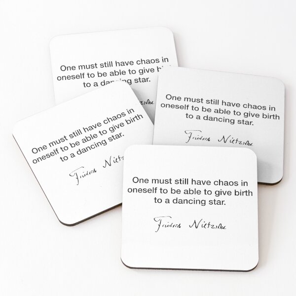 Item preview, One must still have chaos - Friedrich Nietzsche designed and sold by Modestquotes.