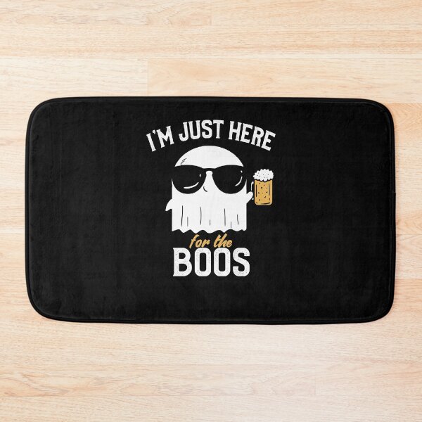 Item preview, I'm Just Here For The Boos Funny Halloween Drinking TShirt designed and sold by majuga.
