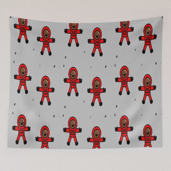 Item preview, Red suit astronauts designed and sold by tetibright.