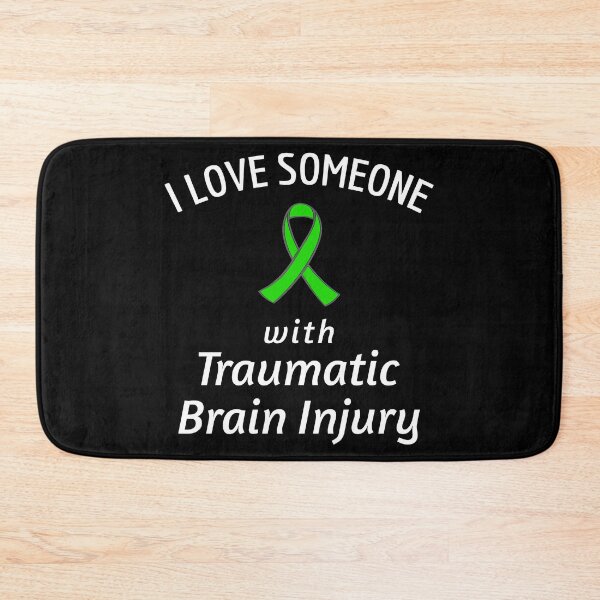 Item preview, Brain Injury Raise Awareness Love Someone Traumatic Ribbon design designed and sold by CreatedByHeidi.