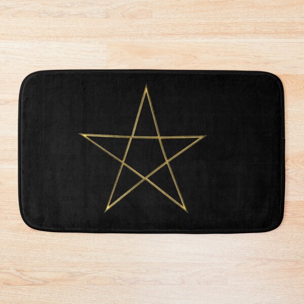 Item preview, Simple Golden pentagram or pentacle designed and sold by occultfx.