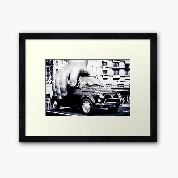FIAT 500 Framed Art Print