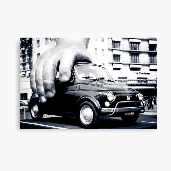 FIAT 500 Canvas Print