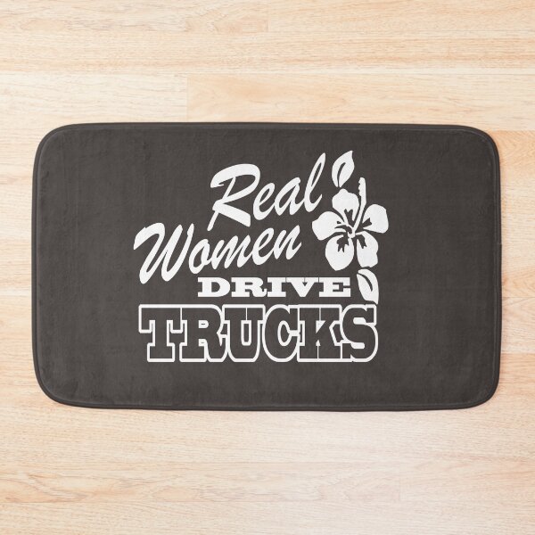 Item preview, Rock It With This Awesome Real Women Drive Trucks Retro Design designed and sold by delohill.