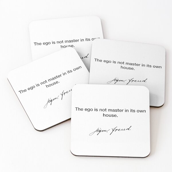 Item preview, The ego is not master - Sigmund Freud designed and sold by Modestquotes.