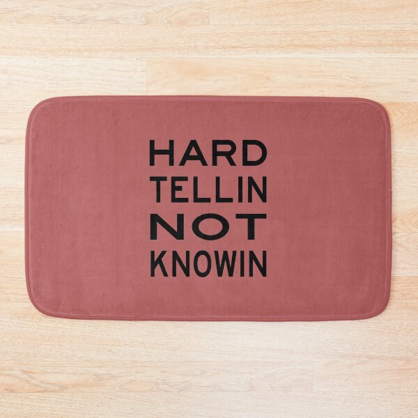 Item preview, HTNK - Hard Tellin Not Knowin - Maine old farmers' saying designed and sold by GreenMountainT.