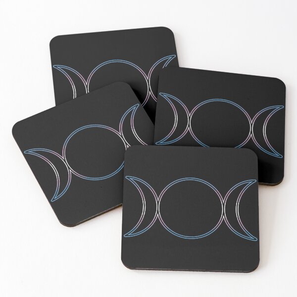 Item preview, Triple Moon Goddess - Trans Pride designed and sold by kazilii.
