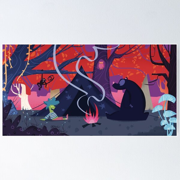 Item preview, Camping designed and sold by darionart.