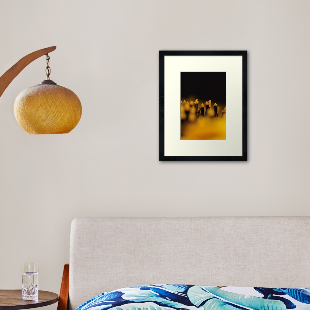 Sunflower 1:1 Framed Art Print