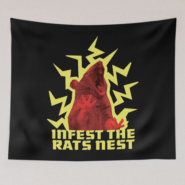 Item preview, King Gizzard And The Lizard Wizard - Rats designed and sold by OldDannyBrown.