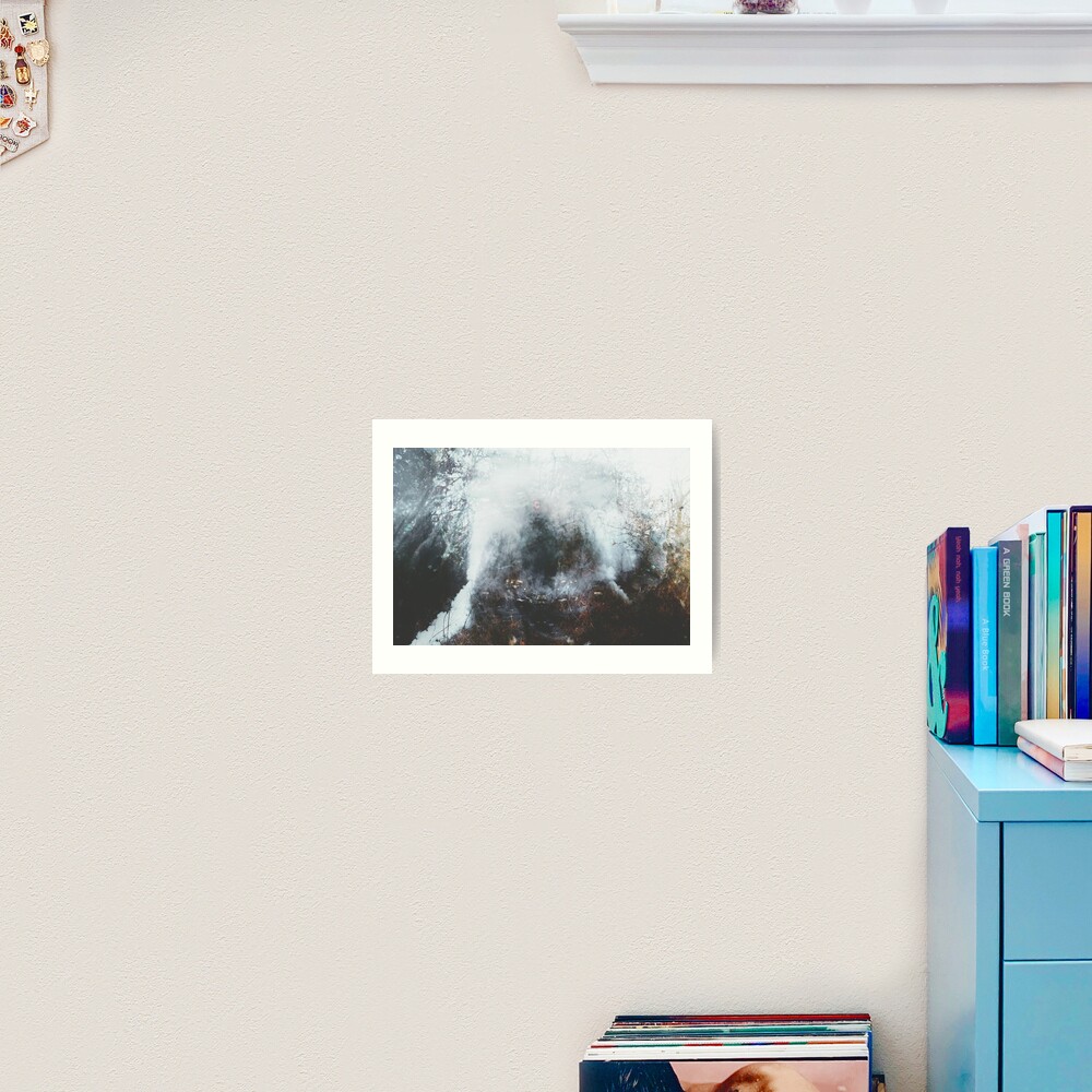 LE PASSEUR DE BRUME Art Print