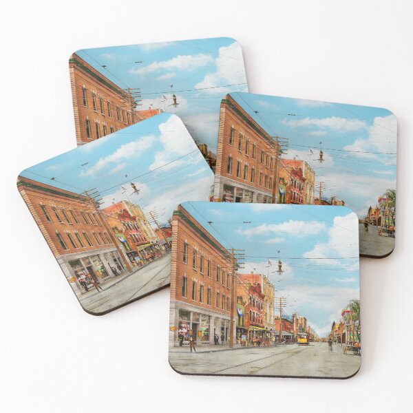Item preview, City - Tampa FL -  Franklin Street 1905 designed and sold by Mike Savad Photography.