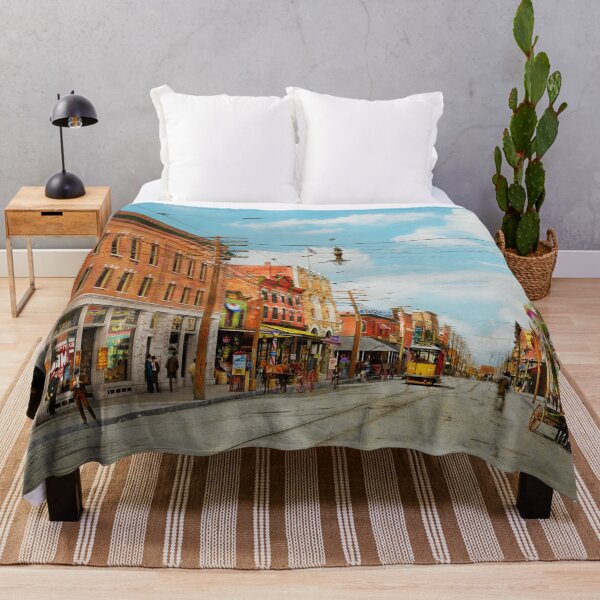 Artikelvorschau, Stadt - Tampa FL - Franklin Street 1905 entworfen und verkauft von Mike Savad Photography.